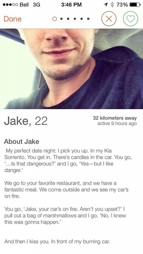 20 VERY Witty Tinder Bios that Are Guaranteed to Get a Right Swipe Right