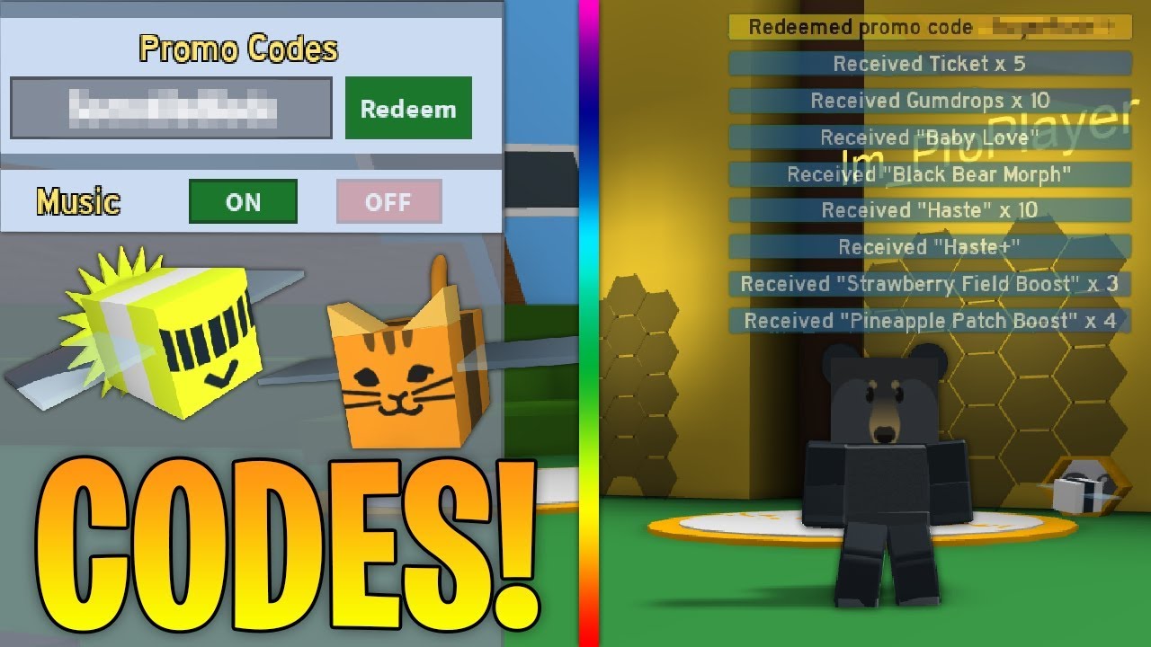 Codes For Bee Swarm Simulator Roblox 2021